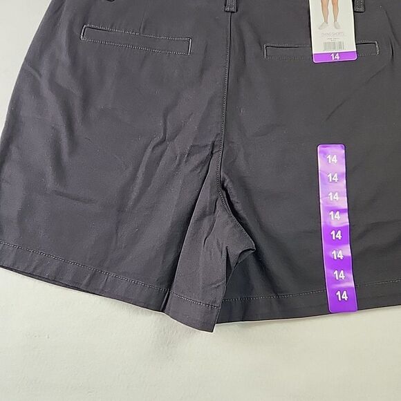 New - Gloria Vanderbilt Women's Chino Shorts Stretch Twill 5" Inseam Size 14 - Picture 11 of 11